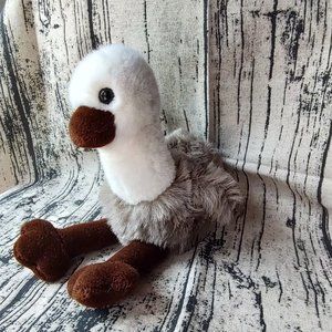 Russ Obee Baby Ostrich Bird Plush Soft 7648 Stuffed Toy 10”